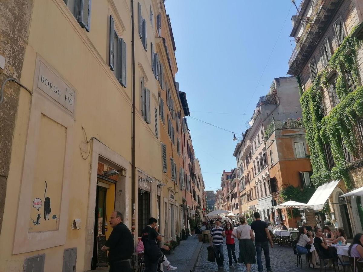 Appartamento Borgo Pio Roma Esterno foto